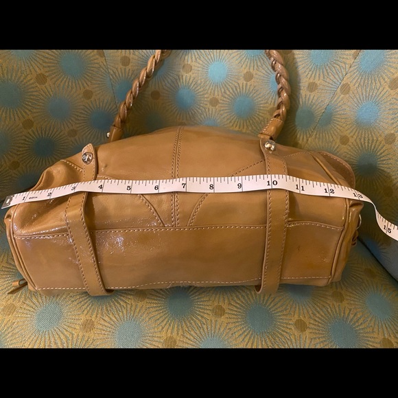 Francesco Biasia Patent Leather Handbag with duster and tags (not attached) - Picture 8 of 16